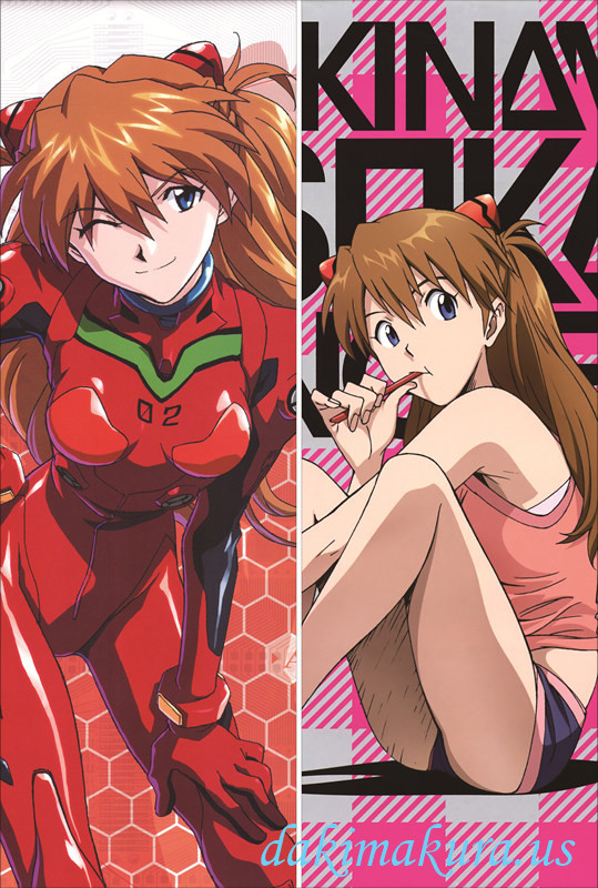 EVA Neon Genesis Evangelion - Asuka Langley Soryu Pillow Cover